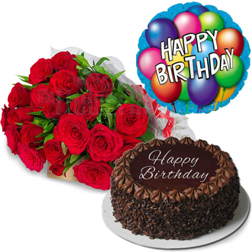 6 Pieces Chocolate and Red Roses Bookey – The Cake King