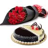order flowers with cake to dhaka