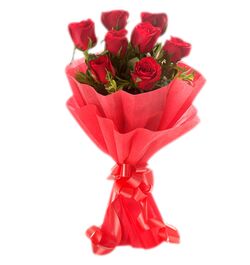 send half dozen roses In bouquet to bangladesh