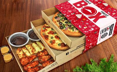 send pizza hut triple treat box to dhaka